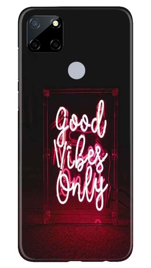 Good Vibes Only Mobile Back Case for Realme C12 (Design - 354) Good Vibes Only Mobile Back Case for Realme C12 (Design - 354)