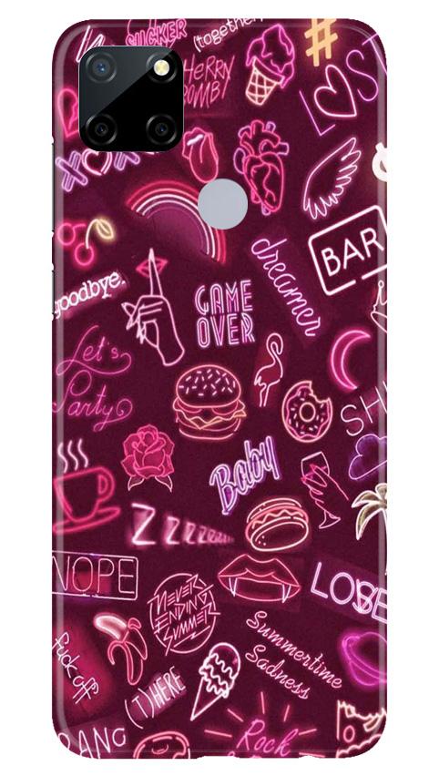 Party Theme Mobile Back Case for Realme C12 (Design - 392)