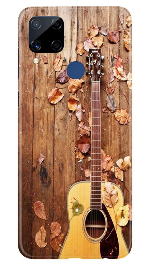 Guitar Mobile Back Case for Realme C15 (Design - 43) Guitar Case for Realme C15