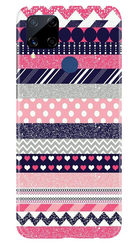 Pattern3 Mobile Back Case for Realme C15 (Design - 90) Pattern3 Case for Realme C15