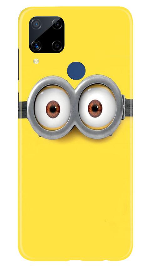 Minions Mobile Back Case for Realme C15 (Design - 128) Minions Case for Realme C15 (Design - 128)