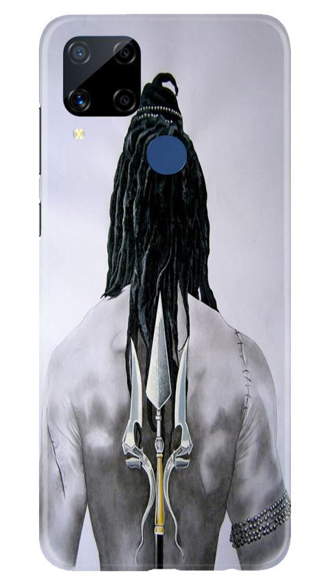 Lord Shiva Mobile Back Case for Realme C15 (Design - 135) Lord Shiva Case for Realme C15 (Design - 135)
