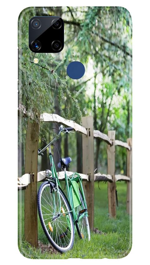 Bicycle Mobile Back Case for Realme C15 (Design - 208) Bicycle Case for Realme C15 (Design No. 208)