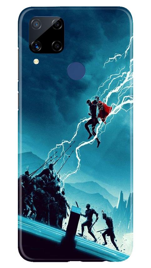 Thor Avengers Mobile Back Case for Realme C15 (Design - 243) Thor Avengers Case for Realme C15 (Design No. 243)
