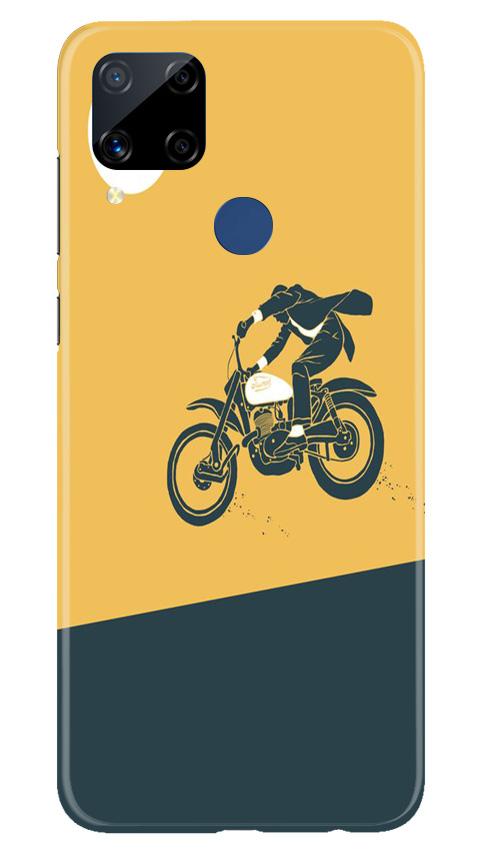 Bike Lovers Mobile Back Case for Realme C15 (Design - 256) Bike Lovers Case for Realme C15 (Design No. 256)