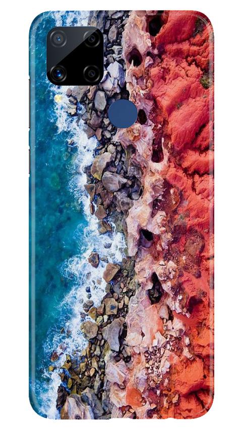 Sea Shore Mobile Back Case for Realme C15 (Design - 273) Sea Shore Case for Realme C15 (Design No. 273)
