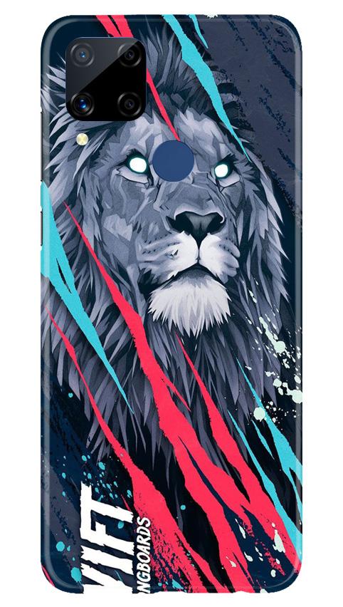 Lion Mobile Back Case for Realme C15 (Design - 278) Lion Case for Realme C15 (Design No. 278)
