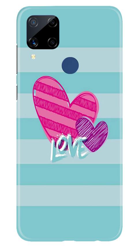 Love Mobile Back Case for Realme C15 (Design - 299) Love Case for Realme C15 (Design No. 299)
