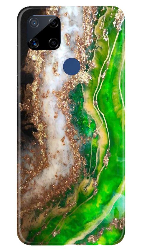 Marble Texture Mobile Back Case for Realme C15 (Design - 307) Marble Texture Mobile Back Case for Realme C15 (Design - 307)