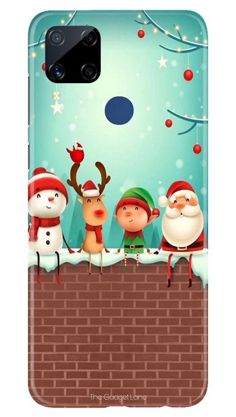 Santa Claus Mobile Back Case for Realme C15 (Design - 334) Santa Claus Mobile Back Case for Realme C15 (Design - 334)