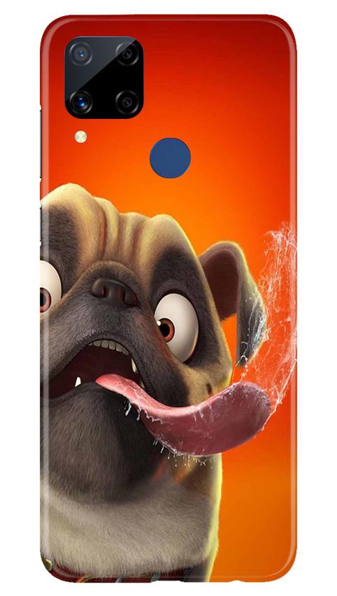 Dog Mobile Back Case for Realme C15 (Design - 343) Dog Mobile Back Case for Realme C15 (Design - 343)