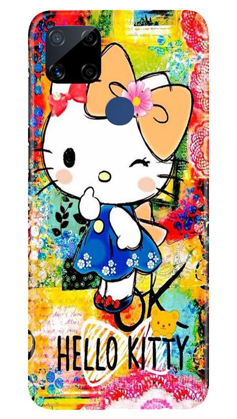 Hello Kitty Mobile Back Case for Realme C15 (Design - 362) Hello Kitty Mobile Back Case for Realme C15 (Design - 362)
