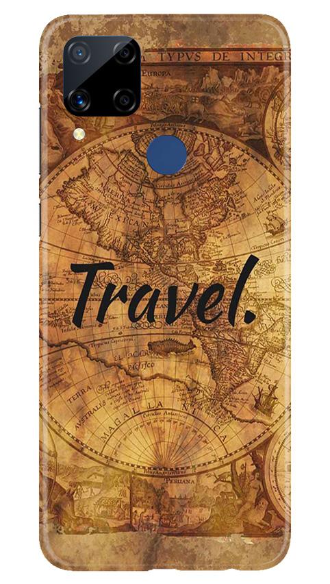 Travel Mobile Back Case for Realme C15 (Design - 375) Travel Mobile Back Case for Realme C15 (Design - 375)