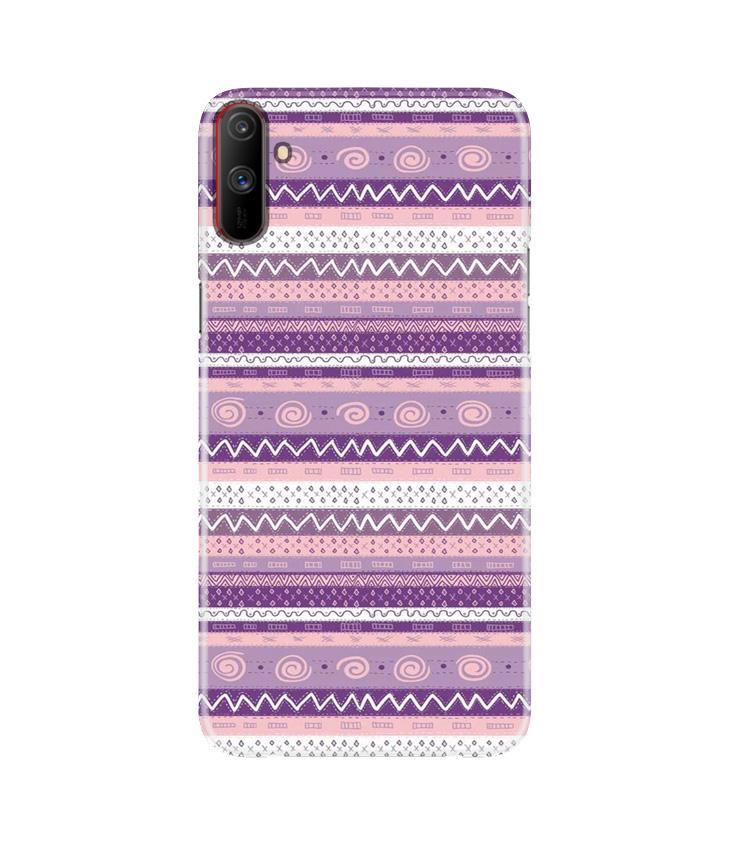 Zigzag line pattern3 Mobile Back Case for Realme C3 (Design - 11) Zigzag line pattern3 Case for Realme C3