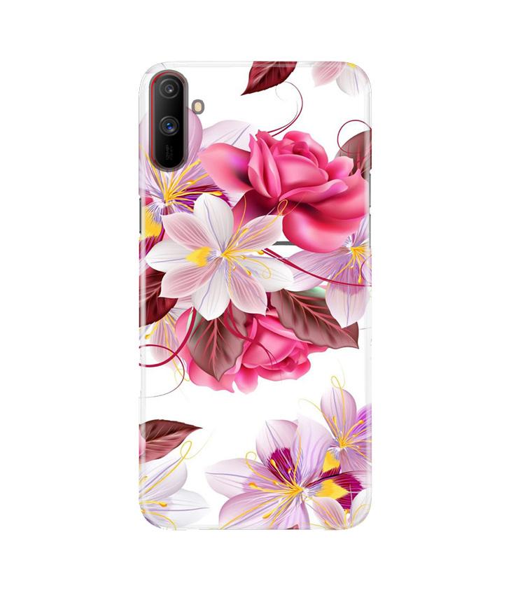 Beautiful flowers Mobile Back Case for Realme C3 (Design - 23) Beautiful flowers Case for Realme C3