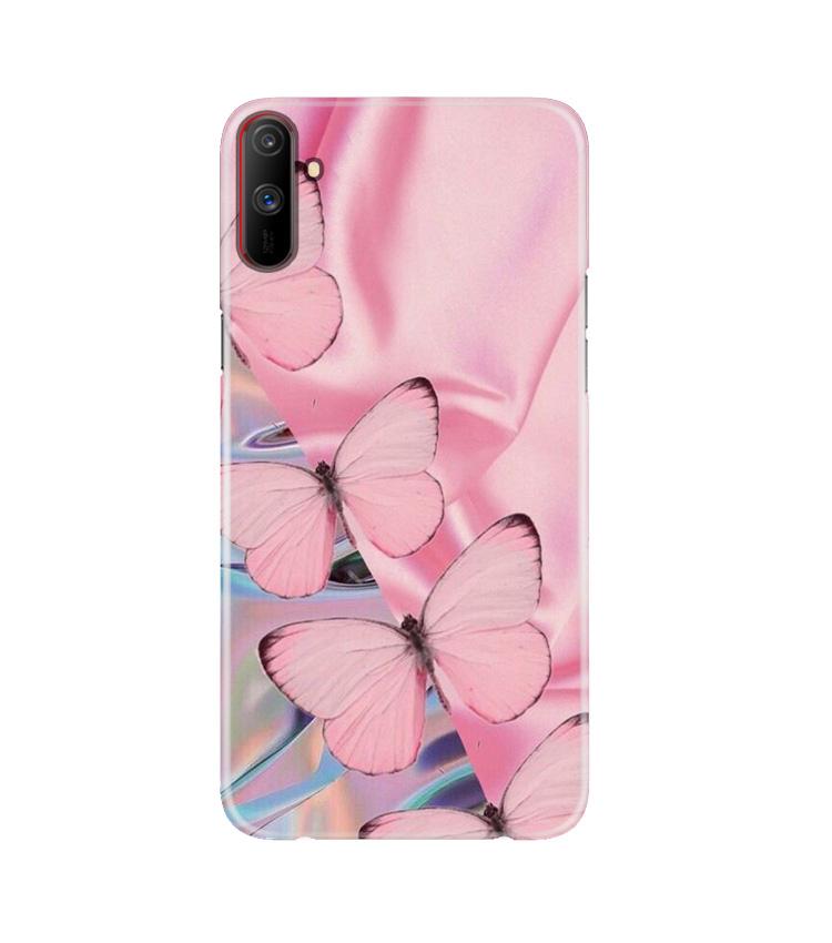 Butterflies Mobile Back Case for Realme C3 (Design - 26) Butterflies Case for Realme C3
