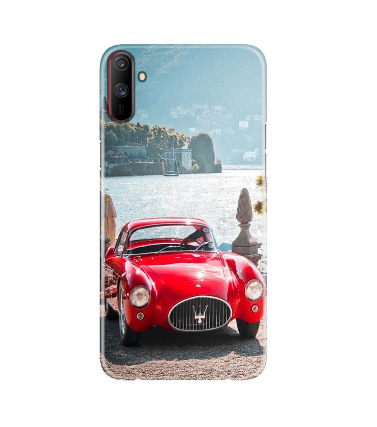 Vintage Car Mobile Back Case for Realme C3 (Design - 51) Vintage Car Case for Realme C3