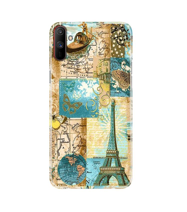 Travel Eiffel Tower Mobile Back Case for Realme C3 (Design - 206) Travel Eiffel Tower Case for Realme C3 (Design No. 206)
