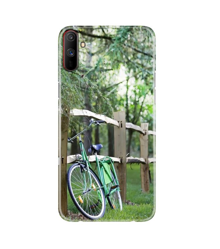 Bicycle Mobile Back Case for Realme C3 (Design - 208) Bicycle Case for Realme C3 (Design No. 208)