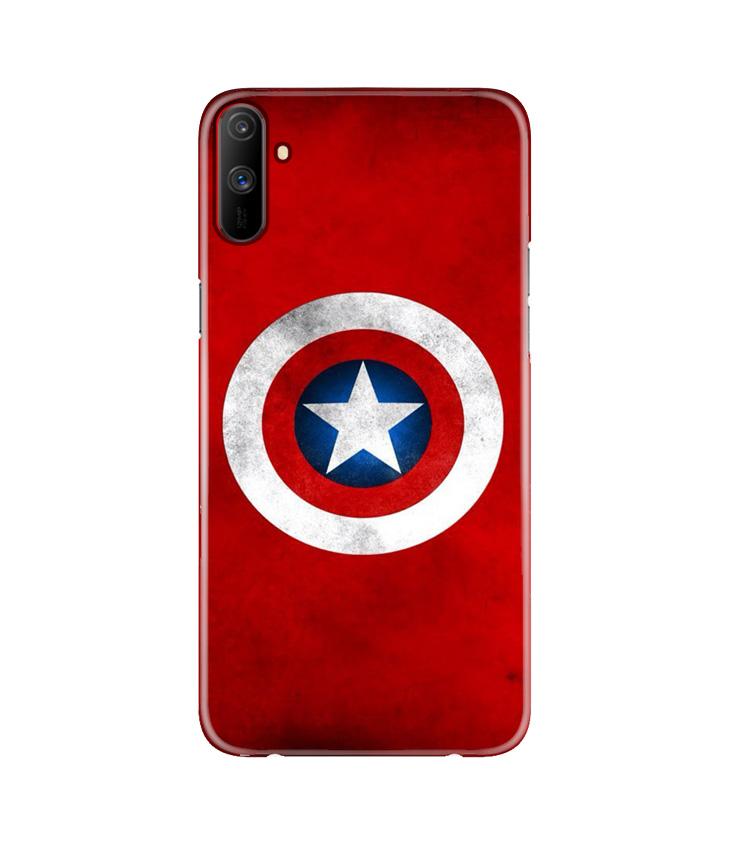 Captain America Mobile Back Case for Realme C3 (Design - 249) Captain America Case for Realme C3 (Design No. 249)