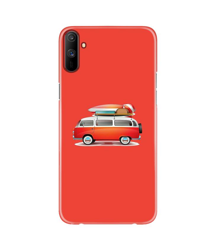 Travel Bus Mobile Back Case for Realme C3 (Design - 258) Travel Bus Case for Realme C3 (Design No. 258)