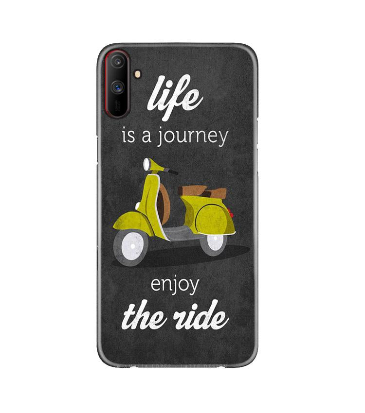 Life is a Journey Mobile Back Case for Realme C3 (Design - 261) Life is a Journey Case for Realme C3 (Design No. 261)