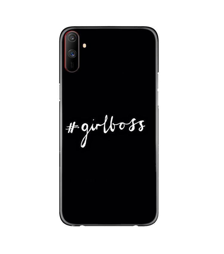 #GirlBoss Mobile Back Case for Realme C3 (Design - 266) #GirlBoss Case for Realme C3 (Design No. 266)