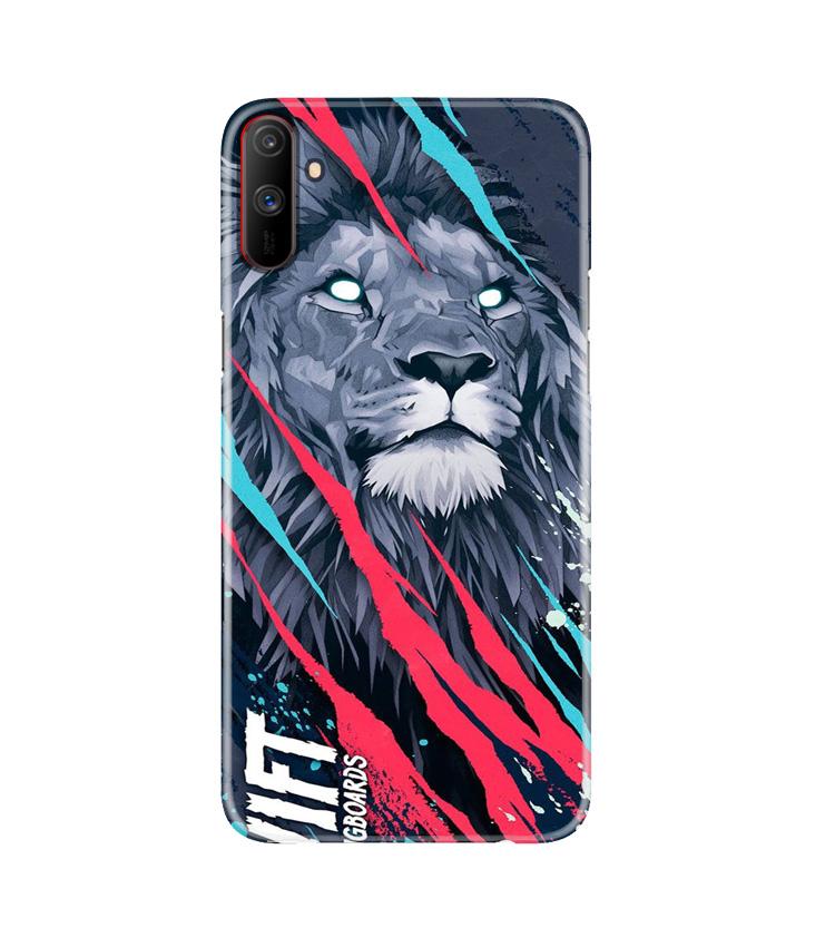 Lion Mobile Back Case for Realme C3 (Design - 278) Lion Case for Realme C3 (Design No. 278)