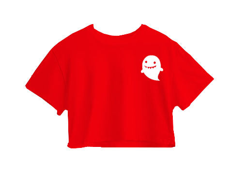 Cute Ghost Crop Top Cute Ghost Crop Top