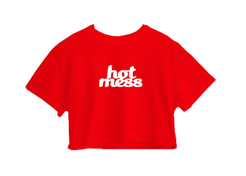 Hot mess Crop Top Hot mess Crop Top