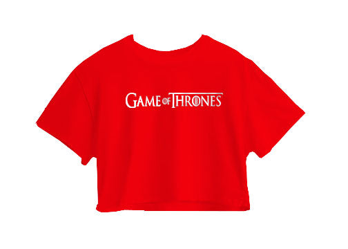Game of Thrones Crop Top Game of Thrones Crop Top