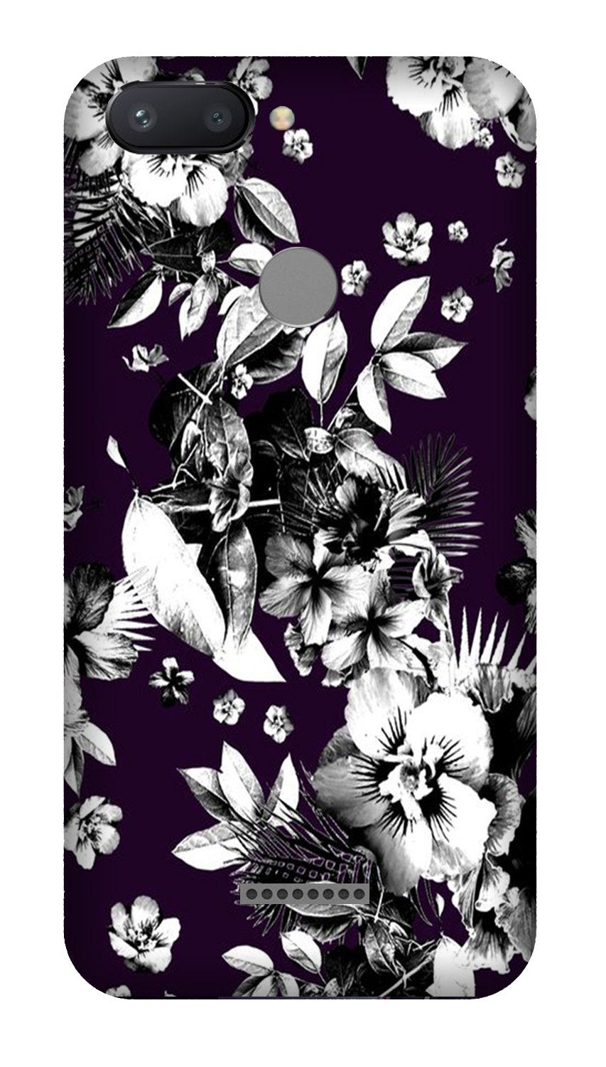 white flowers Case for Redmi 6 white flowers Case for Redmi 6