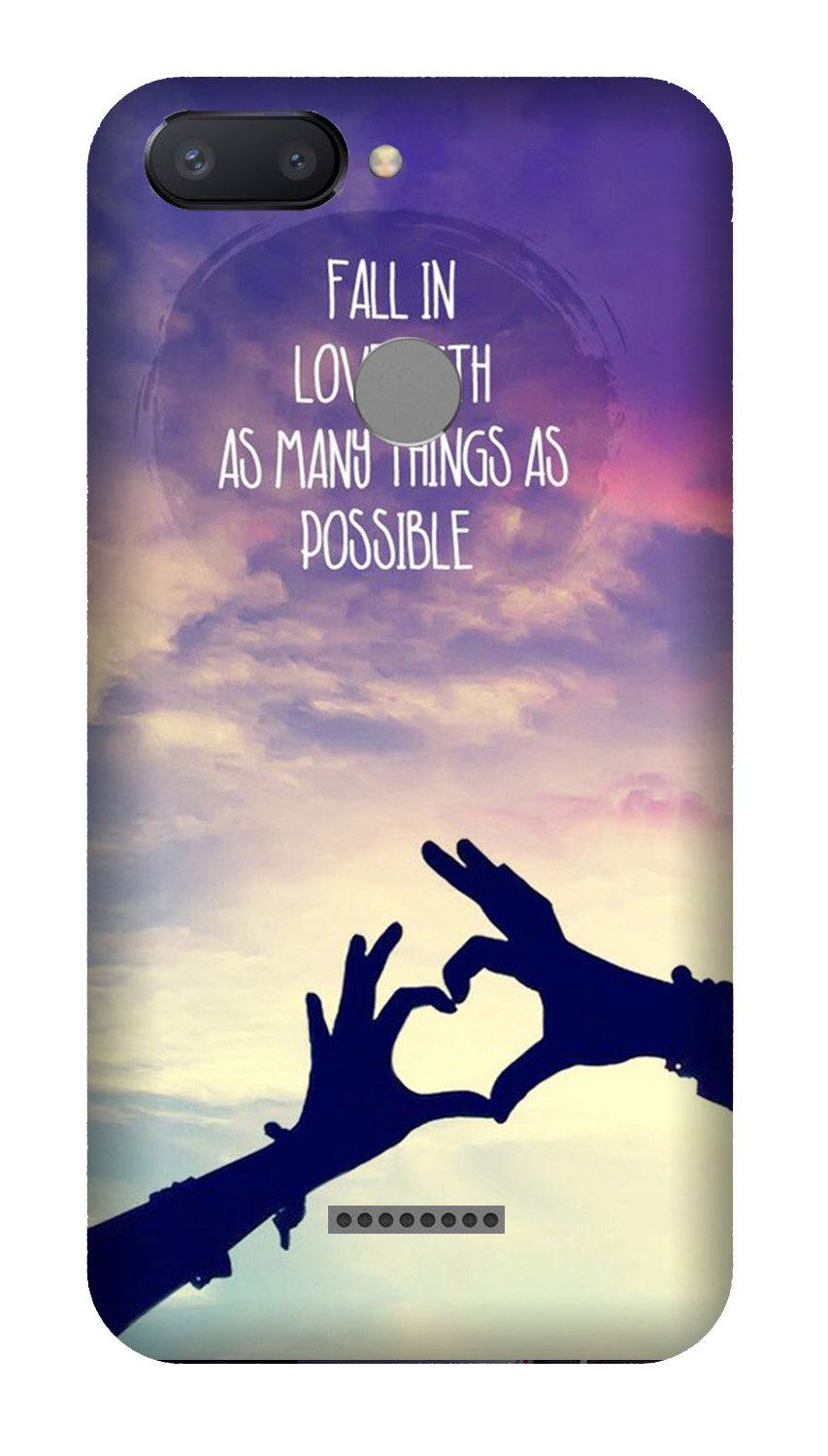 Fall in love Case for Redmi 6 Fall in love Case for Redmi 6