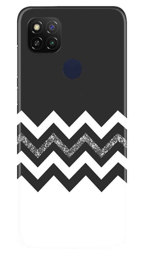Black white Pattern2Mobile Back Case for Redmi 9 Activ (Design - 83) Black white Pattern2Case for Redmi 9 Activ