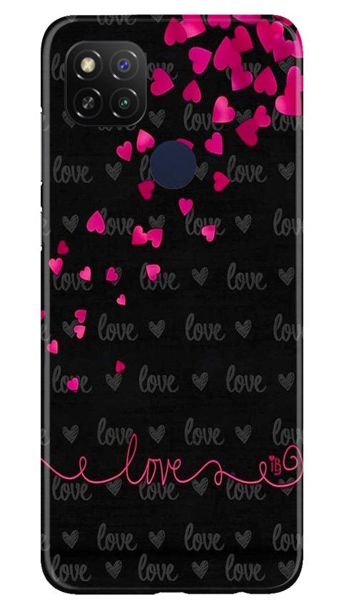 Love in Air Mobile Back Case for Redmi 9 Activ (Design - 89) Love in Air Case for Redmi 9 Activ