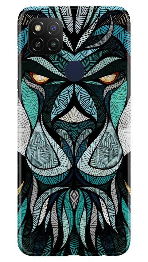 Lion Mobile Back Case for Redmi 9 Activ (Design - 97) Lion Case for Redmi 9 Activ
