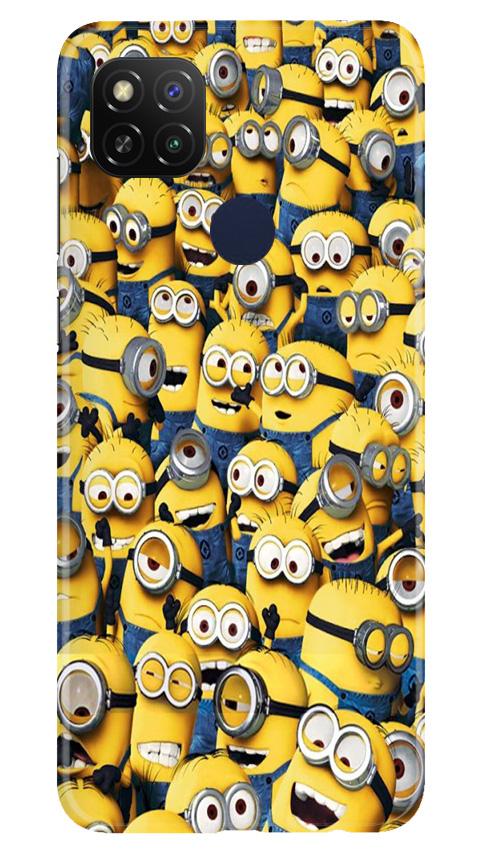 Minions Mobile Back Case for Redmi 9 Activ (Design - 126) Minions Case for Redmi 9 Activ (Design - 126)