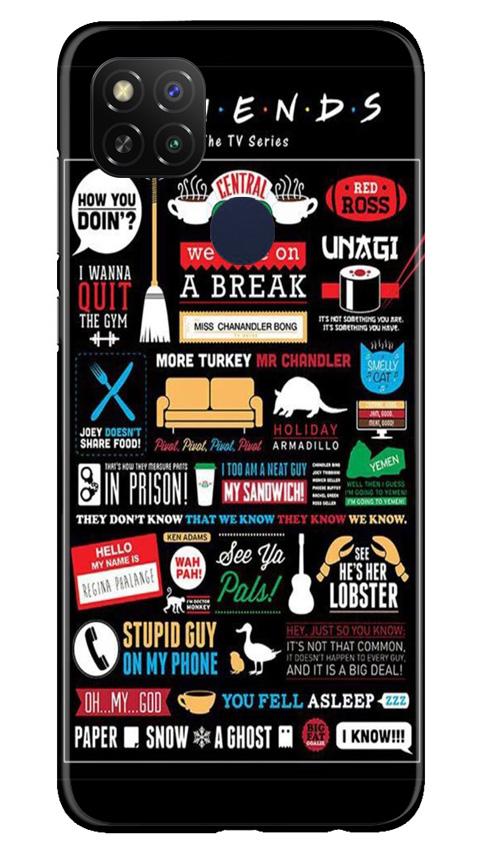 Friends Mobile Back Case for Redmi 9 Activ (Design - 145) Friends Case for Redmi 9 Activ (Design - 145)