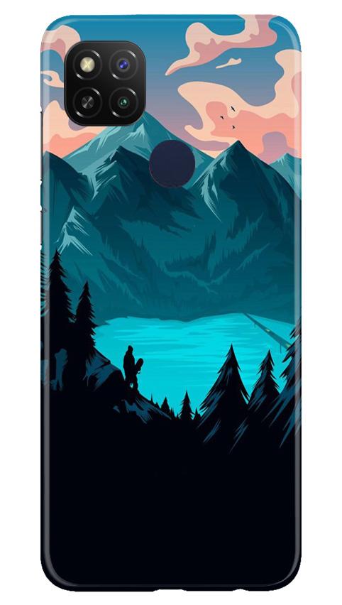 Mountains Mobile Back Case for Redmi 9 Activ (Design - 186) Mountains Case for Redmi 9 Activ (Design - 186)
