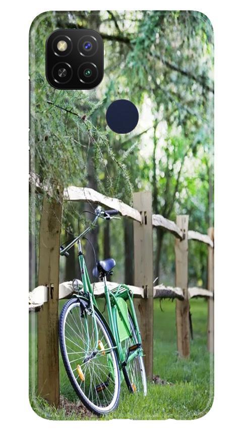 Bicycle Mobile Back Case for Redmi 9 Activ (Design - 208) Bicycle Case for Redmi 9 Activ (Design No. 208)