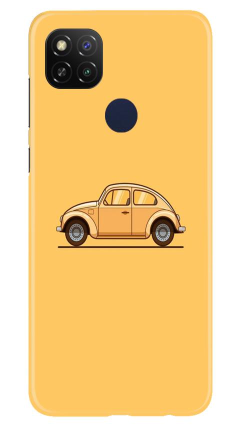 Vintage Car Mobile Back Case for Redmi 9 Activ (Design - 262) Vintage Car Case for Redmi 9 Activ (Design No. 262)