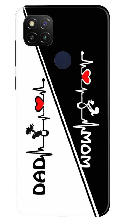 Love Mom Dad Mobile Back Case for Redmi 9 Activ (Design - 385) Love Mom Dad Mobile Back Case for Redmi 9 Activ (Design - 385)