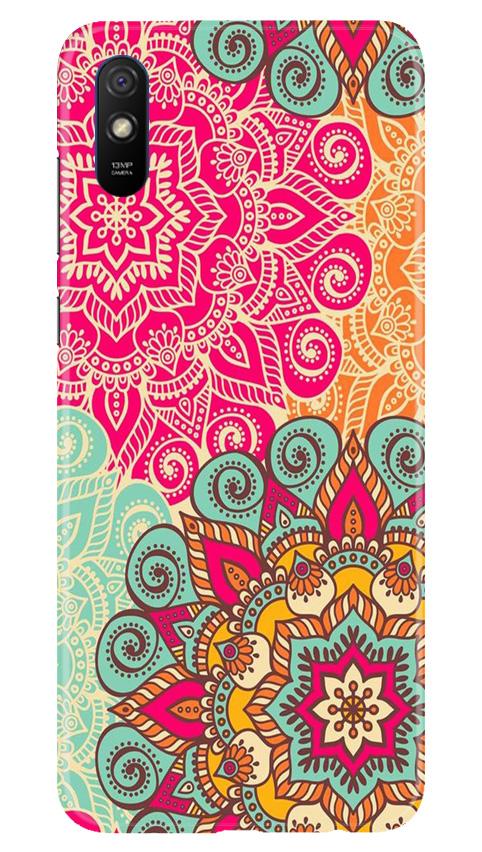 Rangoli art Mobile Back Case for Xiaomi Redmi 9i (Design - 6) Rangoli art Case for Xiaomi Redmi 9i