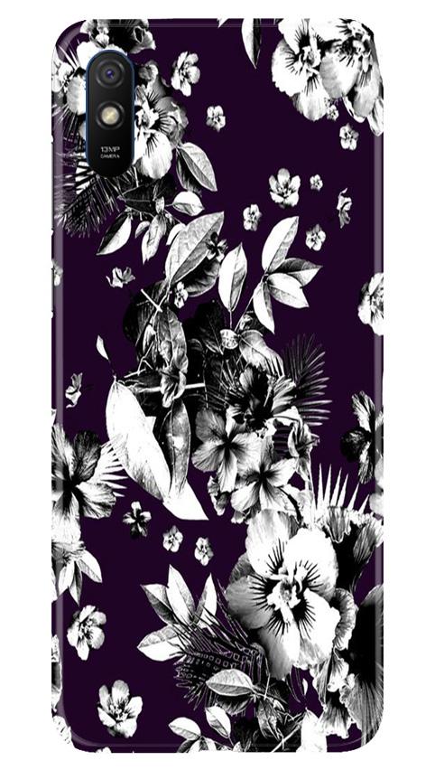 white flowers Mobile Back Case for Xiaomi Redmi 9i (Design - 7) white flowers Case for Xiaomi Redmi 9i