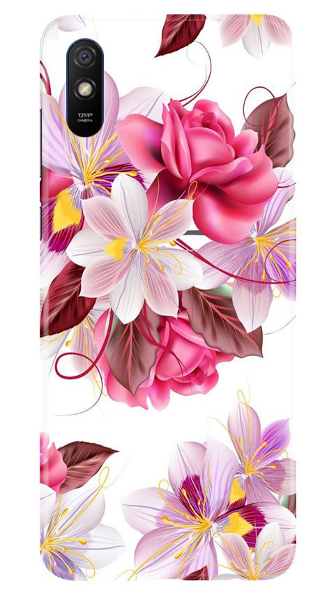 Beautiful flowers Mobile Back Case for Xiaomi Redmi 9a (Design - 23) Beautiful flowers Case for Xiaomi Redmi 9a