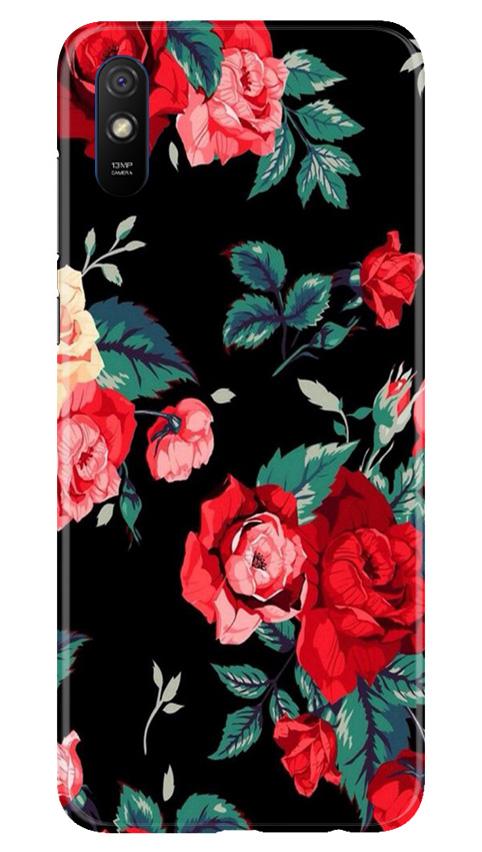Red Rose2 Mobile Back Case for Xiaomi Redmi 9i (Design - 81) Red Rose2 Case for Xiaomi Redmi 9i