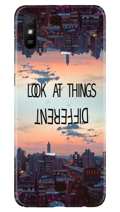 Look at things different Mobile Back Case for Xiaomi Redmi 9a (Design - 99) Look at things different Case for Xiaomi Redmi 9a