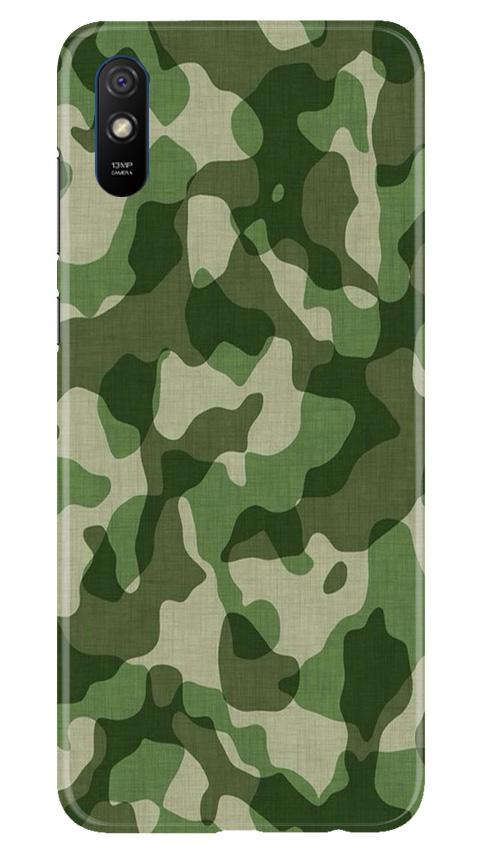 Army Camouflage Mobile Back Case for Xiaomi Redmi 9a (Design - 106) Army Camouflage Case for Xiaomi Redmi 9a (Design - 106)