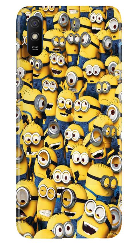 Minions Mobile Back Case for Xiaomi Redmi 9i (Design - 126) Minions Case for Xiaomi Redmi 9i (Design - 126)
