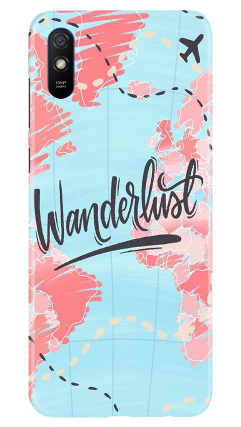 Wonderlust Travel Mobile Back Case for Xiaomi Redmi 9i (Design - 223) Wonderlust Travel Case for Xiaomi Redmi 9i (Design No. 223)